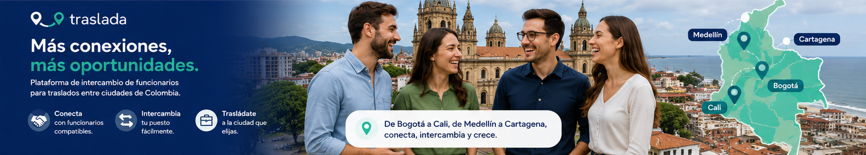 M&aacute;s conexiones, m&aacute;s oportunidades con Traslada